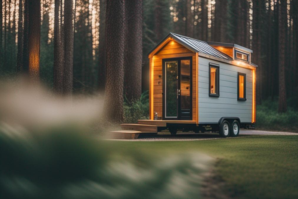 The featured image could be a photo of a beautifully designed and unique tiny house on wheels
