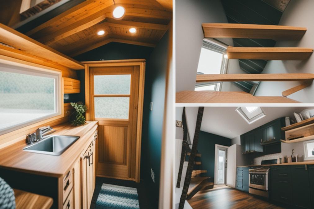 The featured image for this article could be a collage of different tiny house interiors