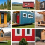 The featured image for this article could be a collage of different types of tiny houses