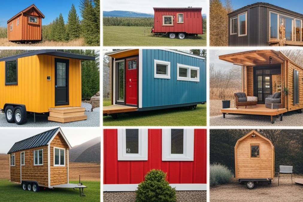 The featured image for this article could be a collage of different types of tiny houses
