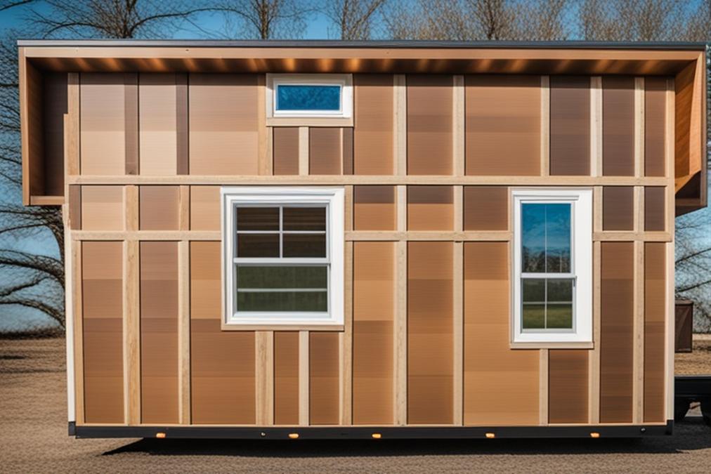 The featured image for this article could be a photo of a completed tiny house shell