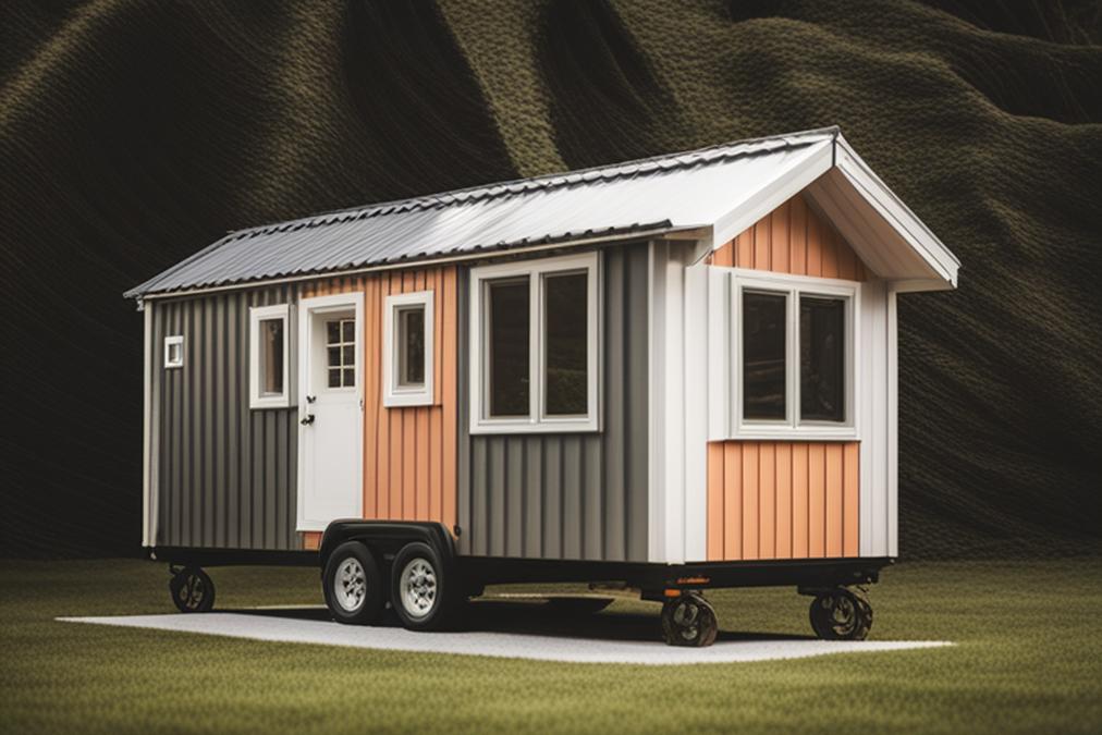 The featured image for this article could be a photo of a completed tiny house that showcases its de