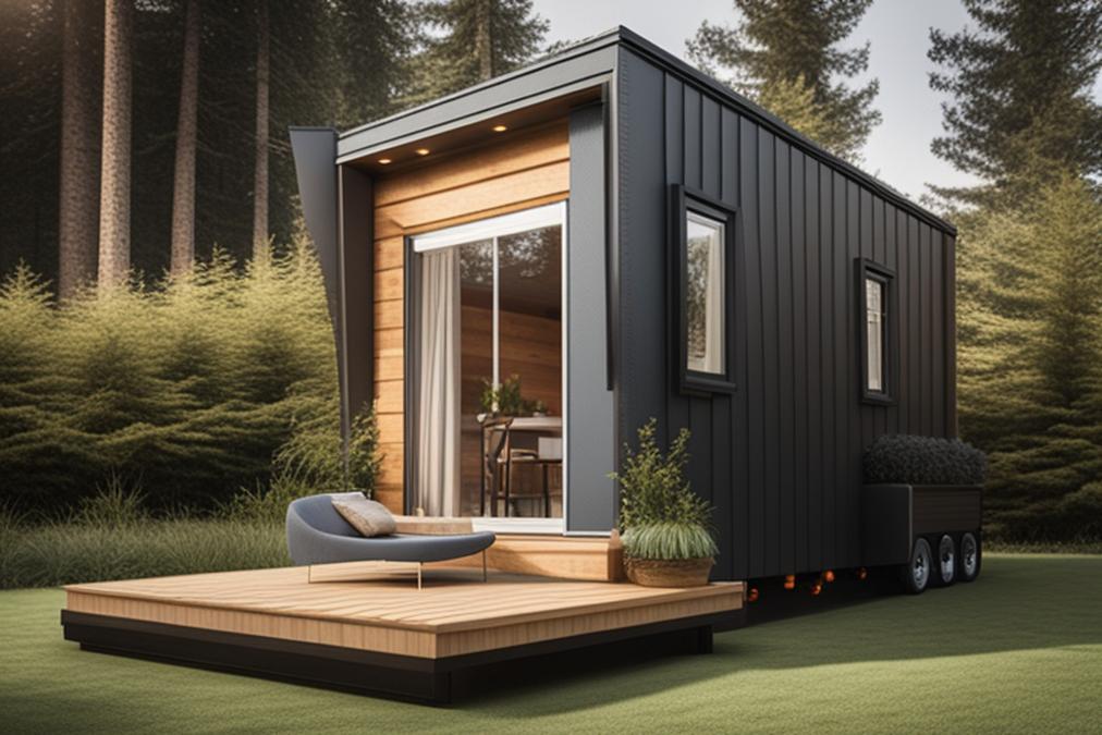 The featured image for this article could be a photo of a well-designed two bedroom tiny house