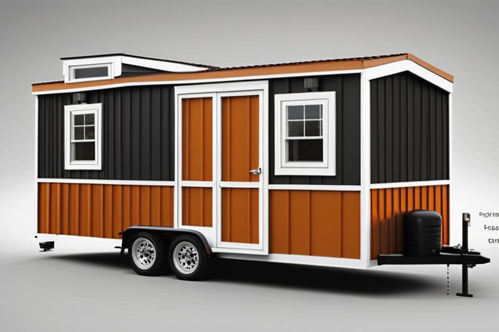 The featured image for this article should be a photo of a completed tiny house trailer