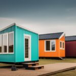 The featured image for this article should contain a collage of different types of tiny houses