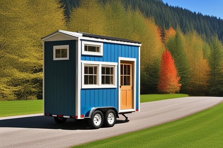A featured image for this article could be a photo of a completed tiny house shell on a trailer