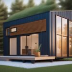 A featured image for this article could be a photo of a modern tiny house that incorporates sustaina