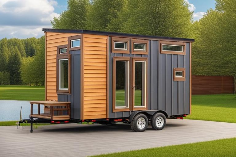 The featured image for this article should be a high-quality photo of a tiny house on wheels