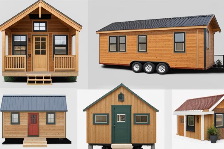 The featured image should contain a collage of different tiny house kits