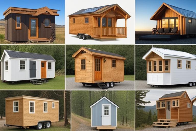 The featured image for this article could be a collage of different tiny houses showcasing their uni