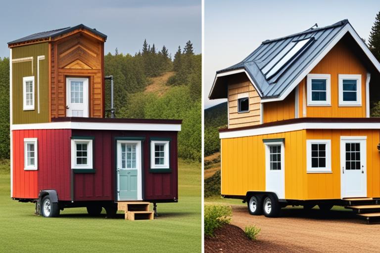 The featured image for this article could be a collage of different tiny houses situated in various