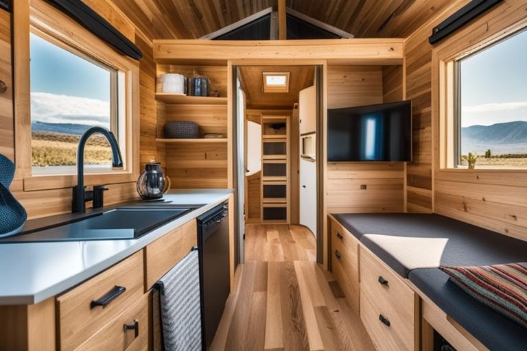 The featured image should contain a visually appealing and inviting tiny house