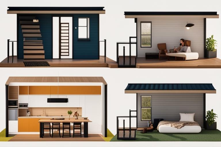 Discover the Charm of Two-Bedroom Tiny Houses: Space and Comfort Combined