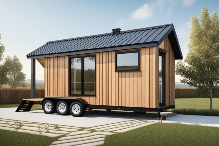 The featured image could be a picture of a modern and stylish tiny house