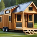 The featured image for this article could be a picture of a tiny house on a piece of rented land. Th