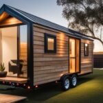 The featured image should contain a well-constructed and aesthetically pleasing tiny house placed on