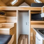 The featured image should contain a well-designed two-bedroom tiny house