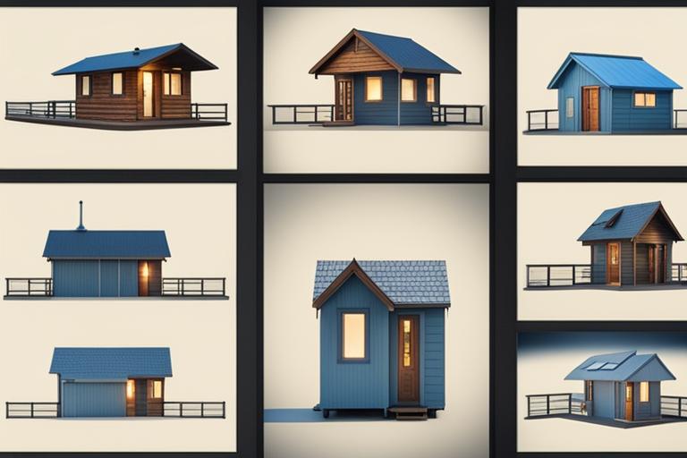 Tiny House Blueprints: Design, Customize, and Build Your Dream Home