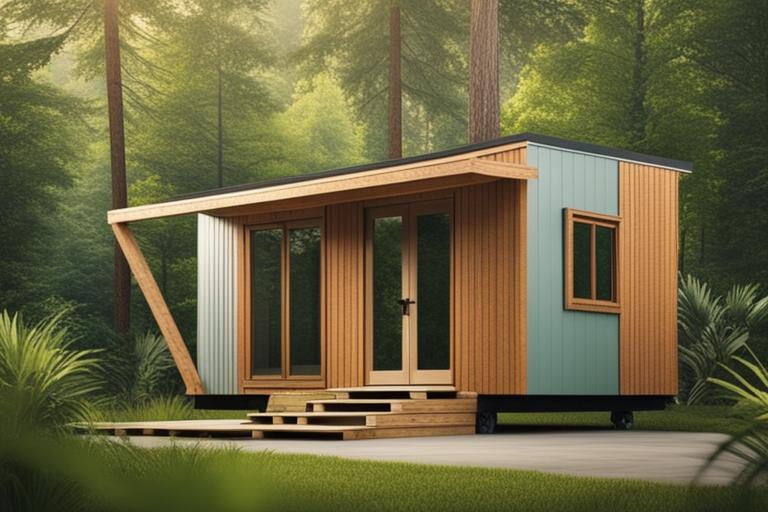 The featured image could be a beautiful panoramic shot of a serene tiny house community nestled in n