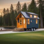 The featured image should contain a picturesque tiny house nestled in a serene natural setting