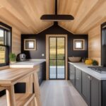 The featured image should contain a picturesque view of a well-designed and sustainable tiny house n