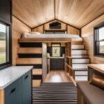 The featured image should contain a well-designed two-bedroom tiny house that showcases efficient us