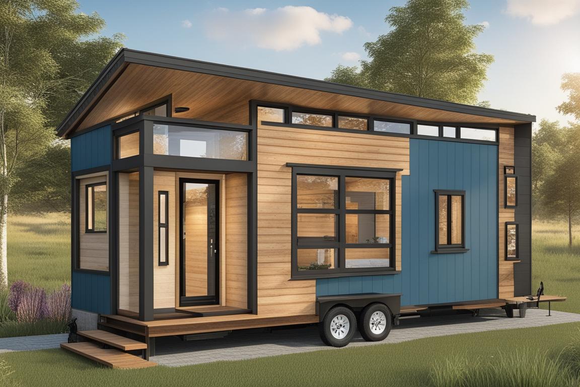 The featured image should depict a well-designed and customized tiny house plan