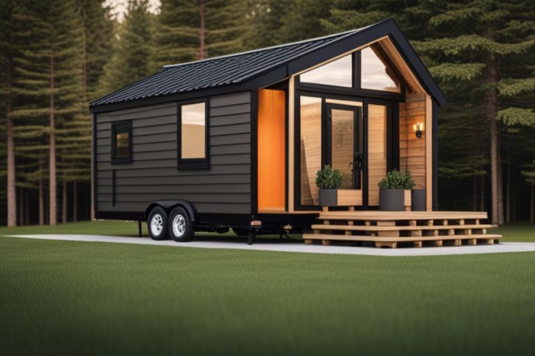 The featured image should showcase a completed tiny house built from a kit