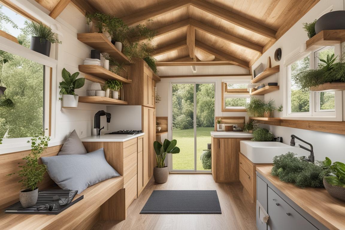 Building a Tiny House on Land with Sustainable Techniques