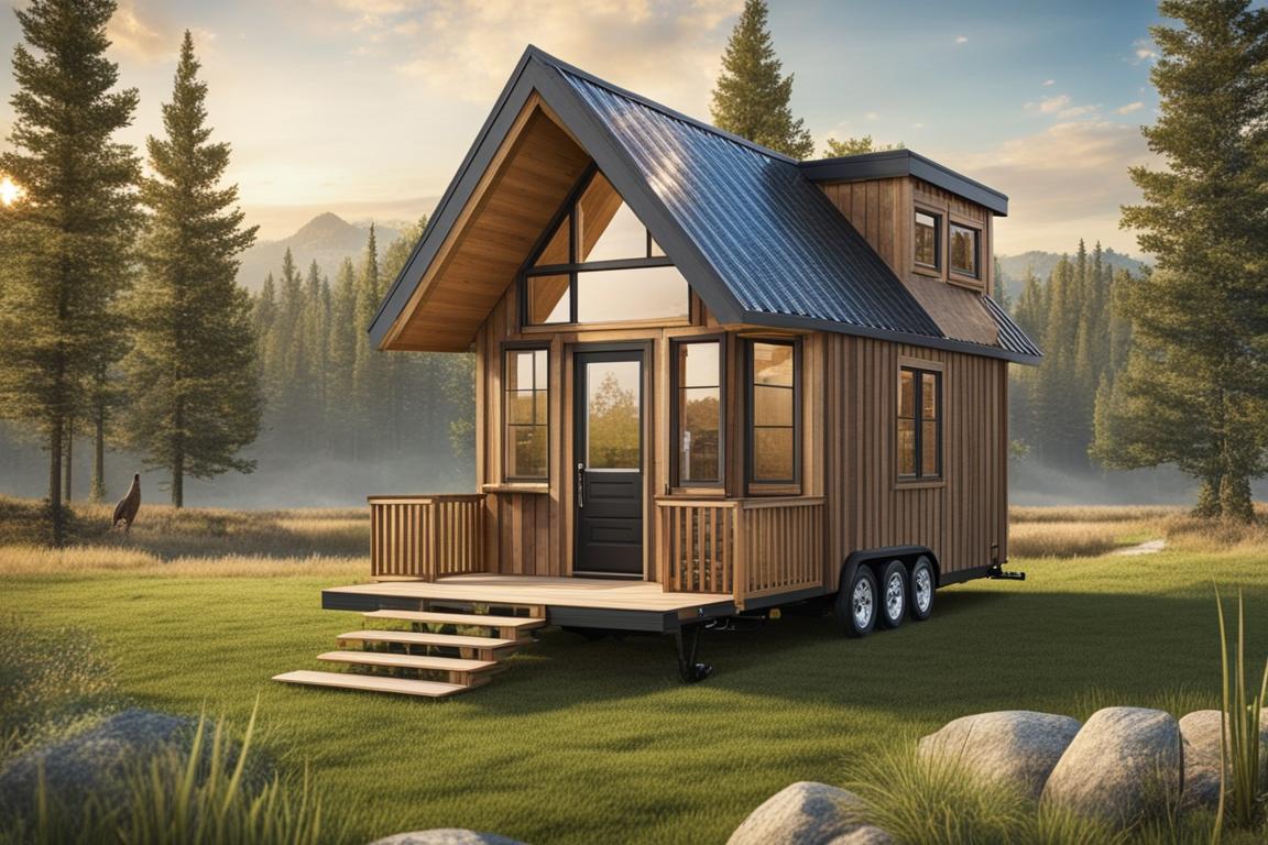 The featured image could depict a serene landscape with a tiny house nestled on a piece of land