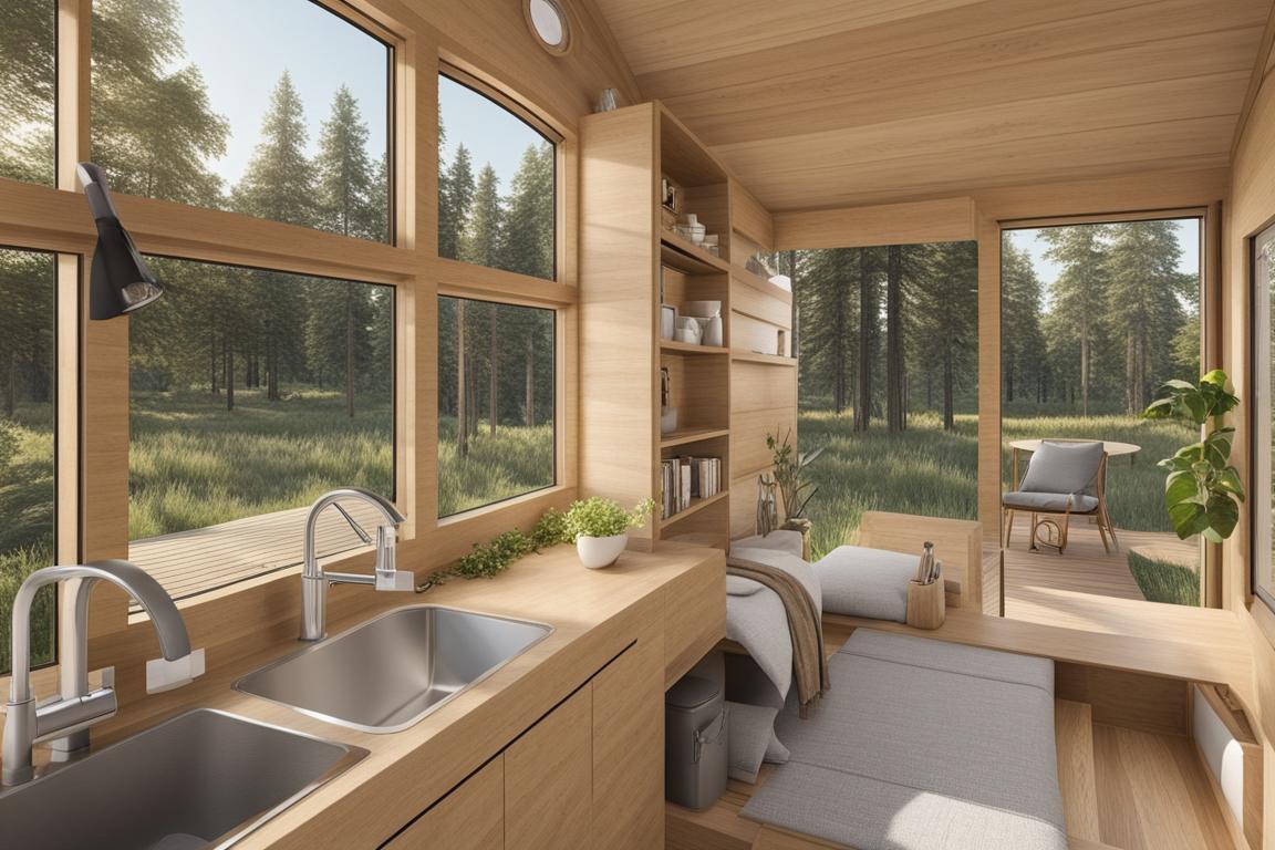 The featured image could show a well-designed tiny house nestled on a picturesque piece of land