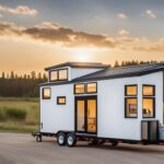 The featured image should be a high-quality photo of a completed tiny house sitting on a trailer