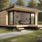 An image of a beautifully designed tiny house situated on rented land