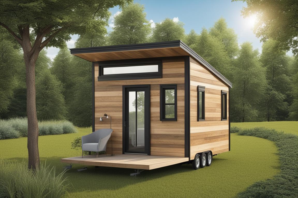 The featured image should depict a picturesque tiny house nestled on a piece of rented land