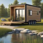 The featured image should depict a serene landscape with a tiny house nestled among nature