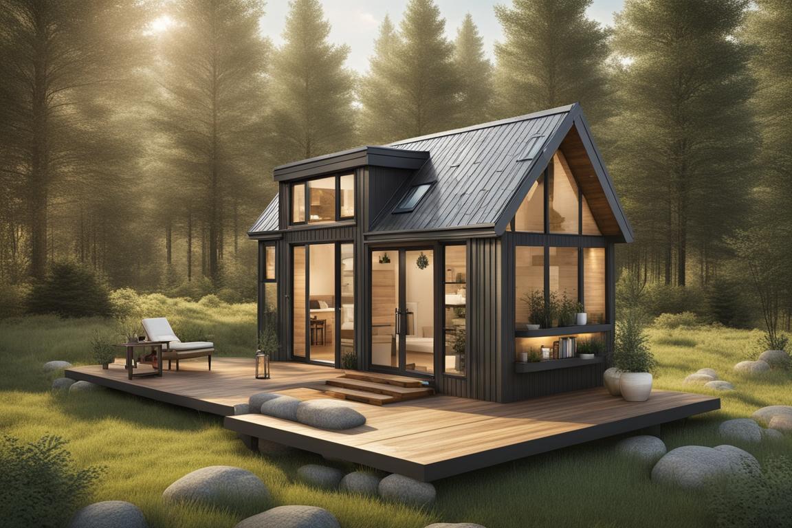 The featured image could showcase a serene landscape with a tiny house nestled in nature