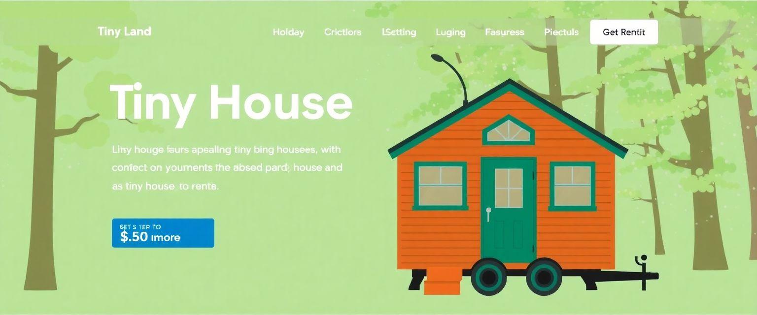 Find Affordable Land for Rent Tiny House Near You Now