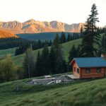 building tiny house on land
