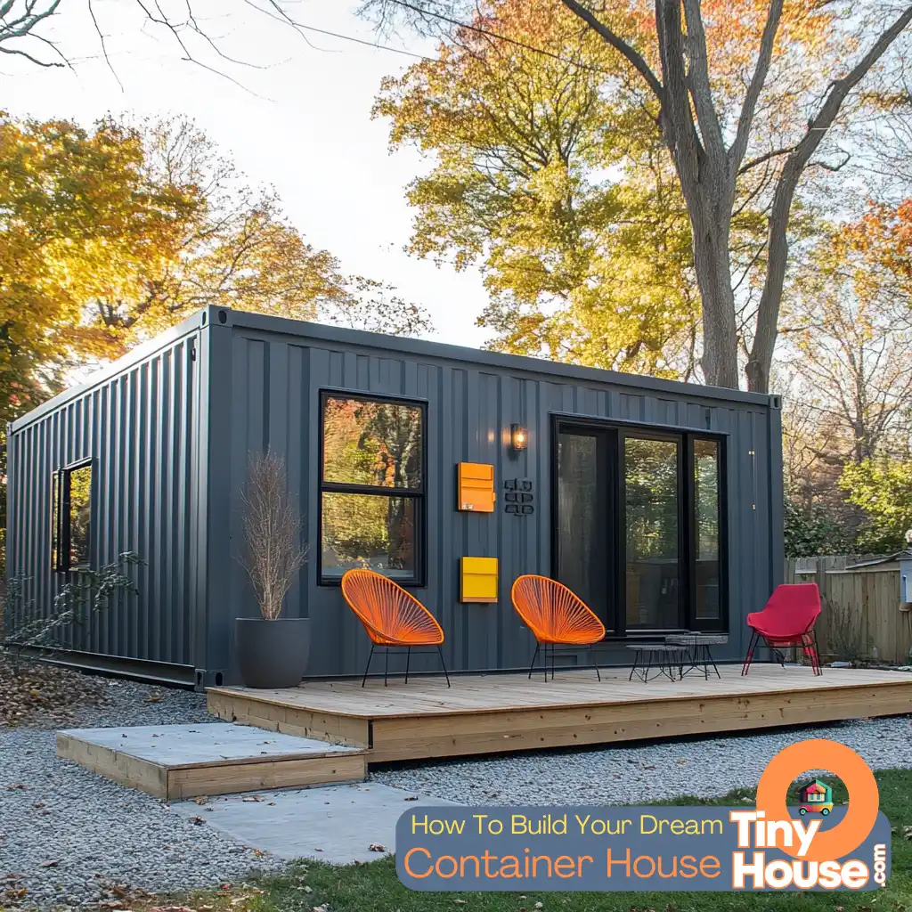 Person researching zoning laws for tiny house land rental with documents and map.