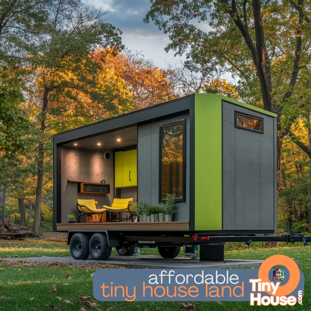 Buy Land + Build a Tiny House