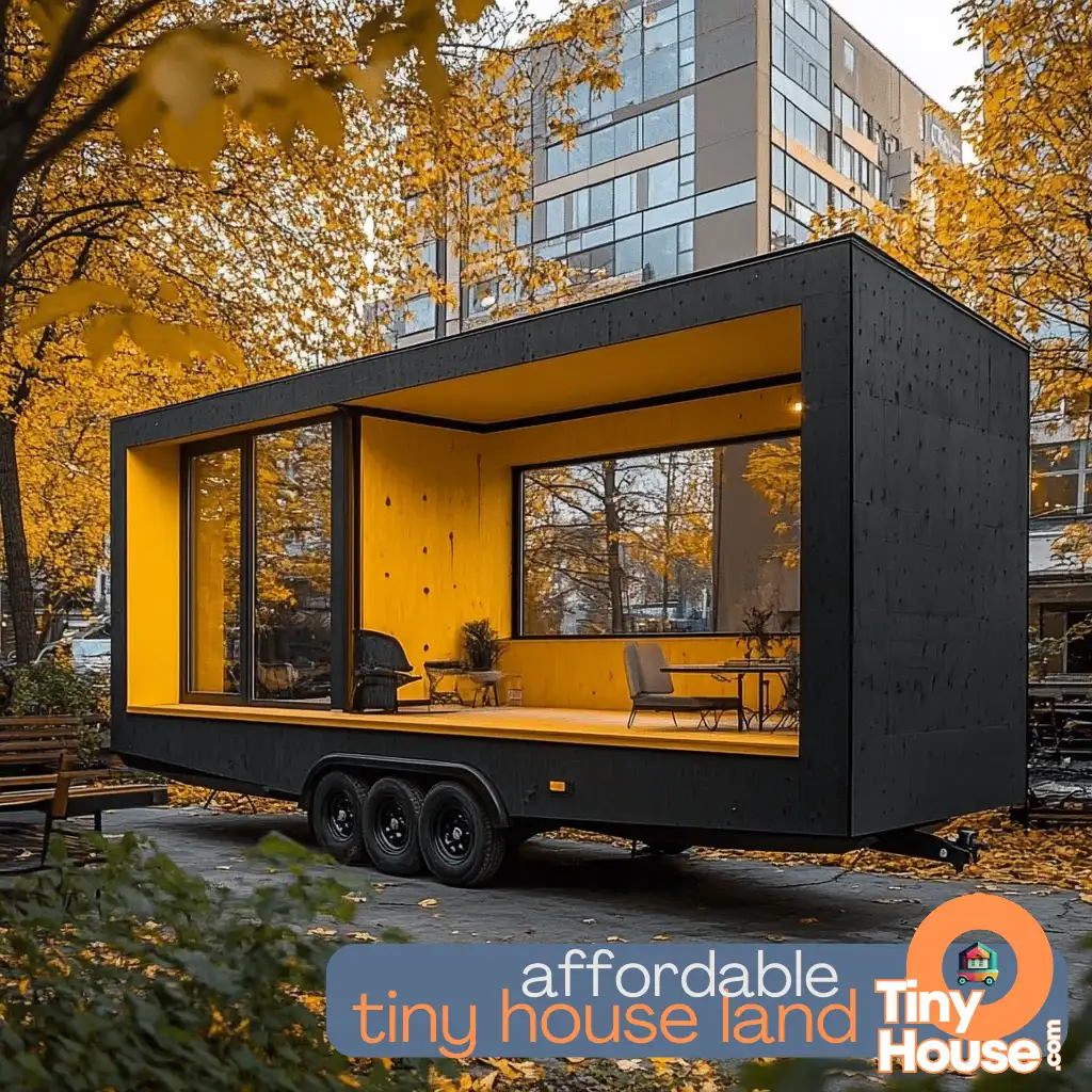 Christmas Decorated Tiny House