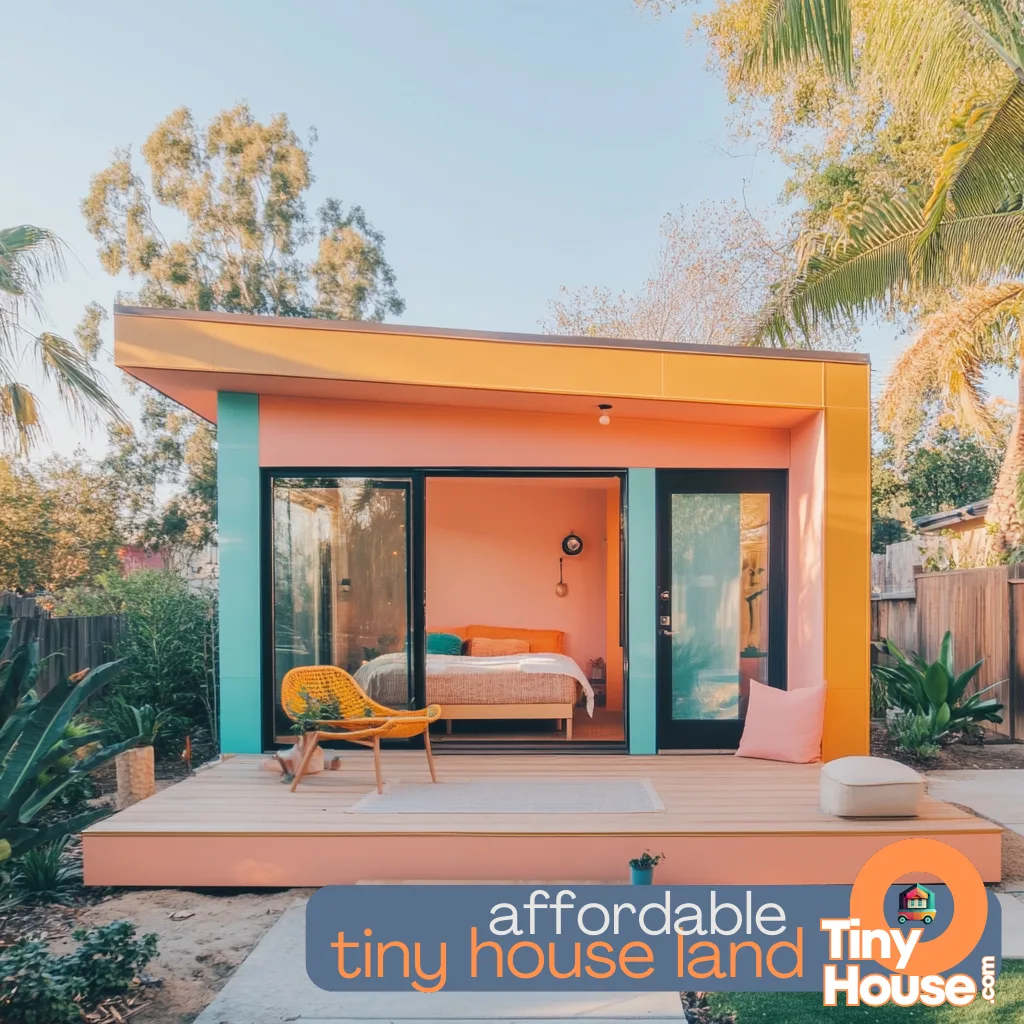 Christmas Decorated Tiny House