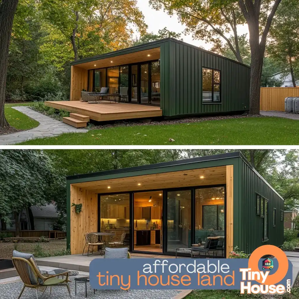 Buy Land + Build a Tiny House